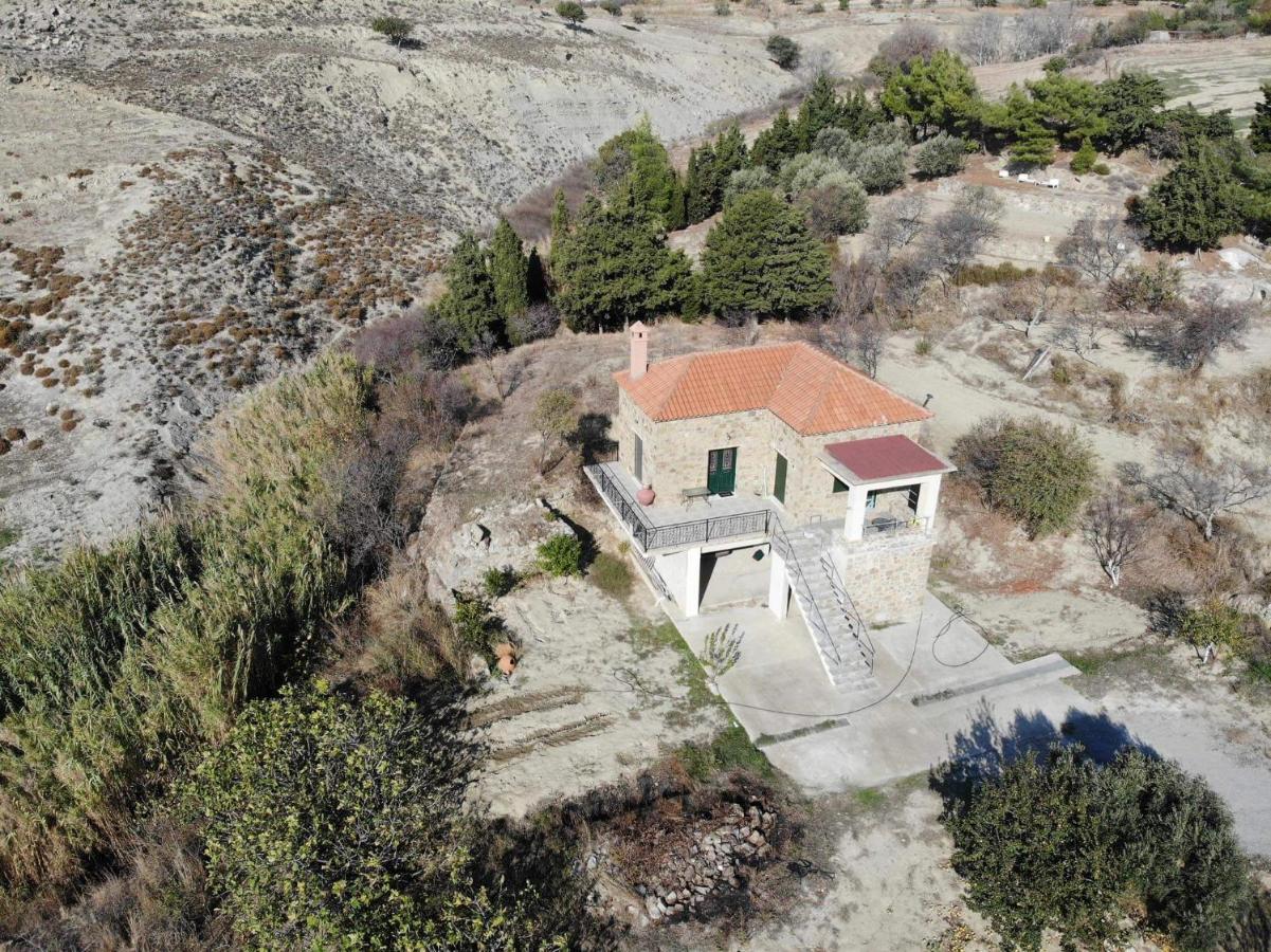 Stone House Of Panos Villa Kornos Exteriör bild