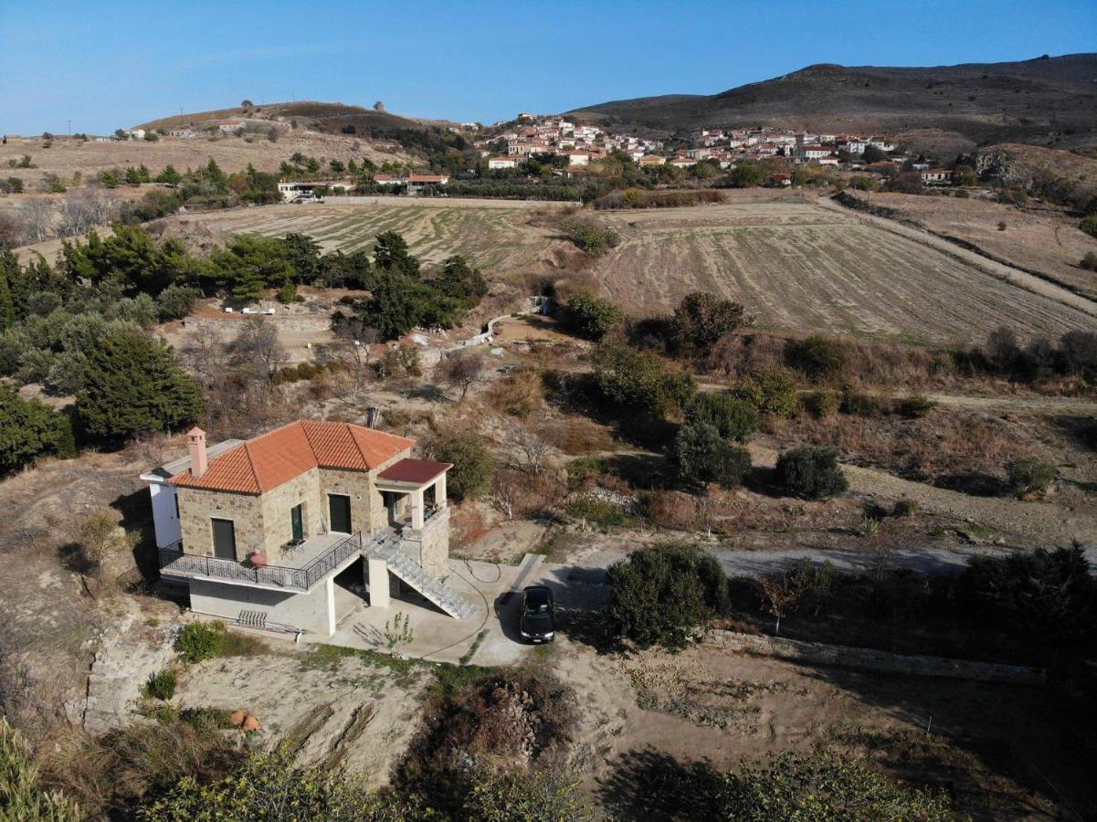 Stone House Of Panos Villa Kornos Exteriör bild