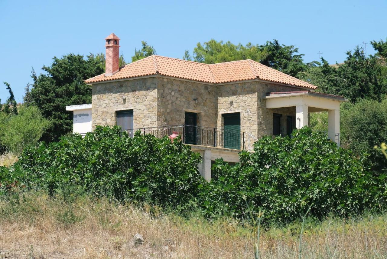 Stone House Of Panos Villa Kornos Exteriör bild